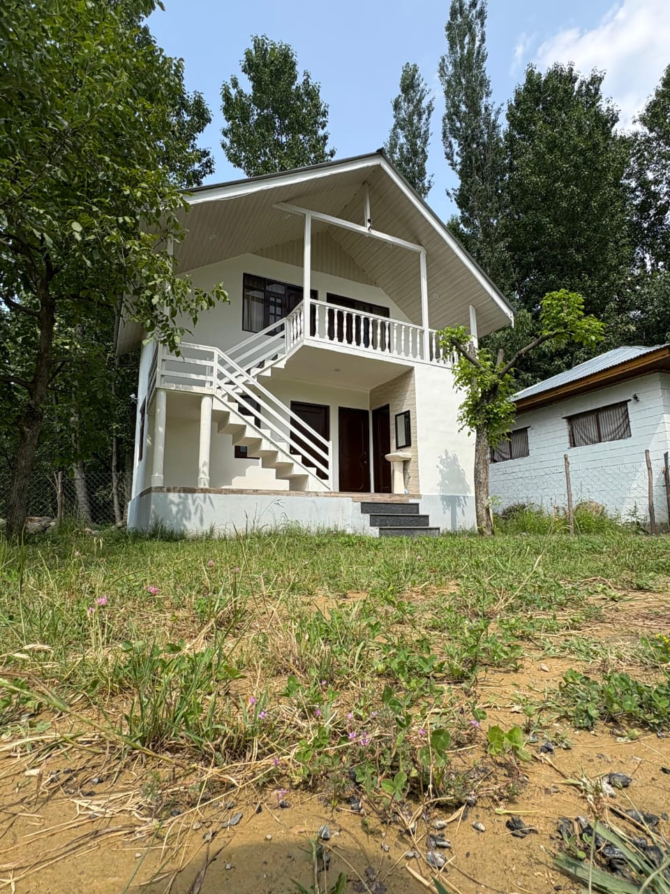 Front View of Cottage